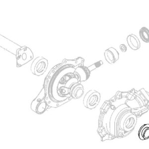 Front Differentail Side Oil Seal R/H or L/H