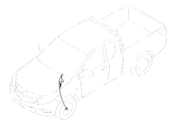 Front ABS L/H Speed Sensor (2012->2013)