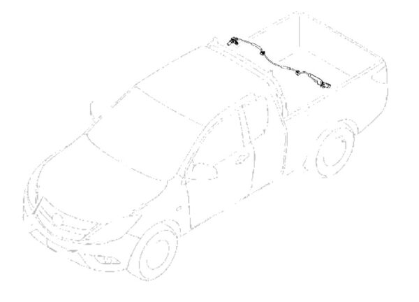 Rear ABS R/H Speed Sensor (2012->2017)