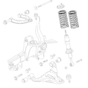 Front Coil Springs (Pair) 2012->2019