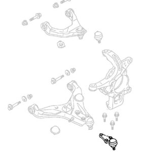 Front Wishbone Lower Ball Joint R/H or L/H