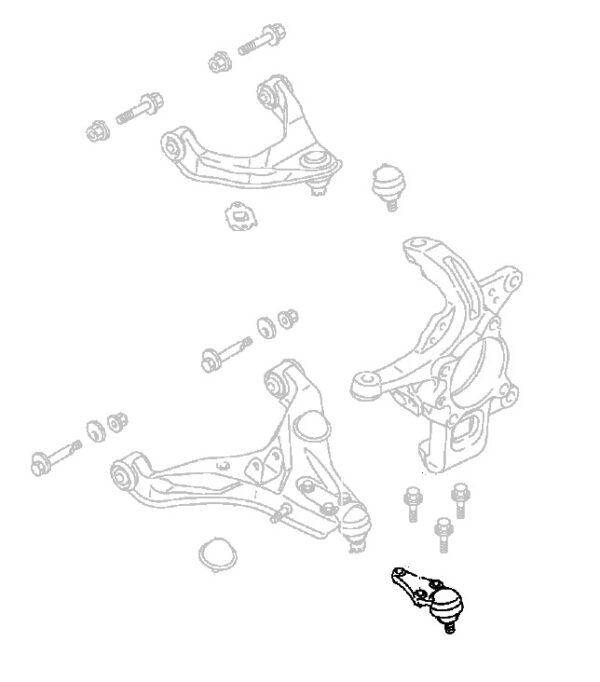 Front Wishbone Lower Ball Joint R/H or L/H