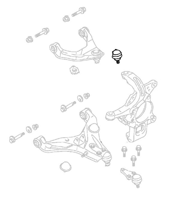 Front Wishbone Upper Ball Joint R/H or L/H