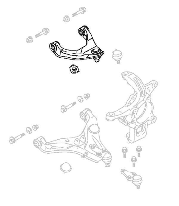 Front Wishbone Upper L/H