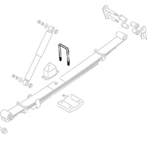 Rear Leaf Spring U-Bolt R/H or L/H