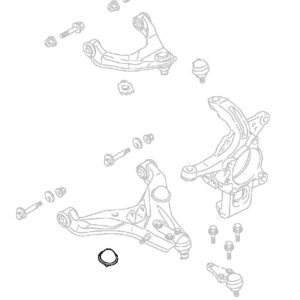 Front Bump Stop Lower R/H or L/H