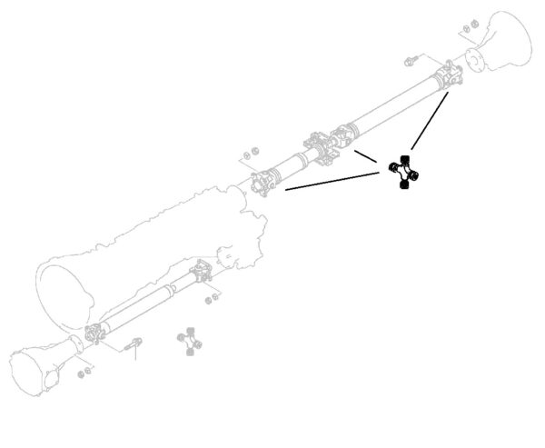 Rear Propshaft Universal Joint