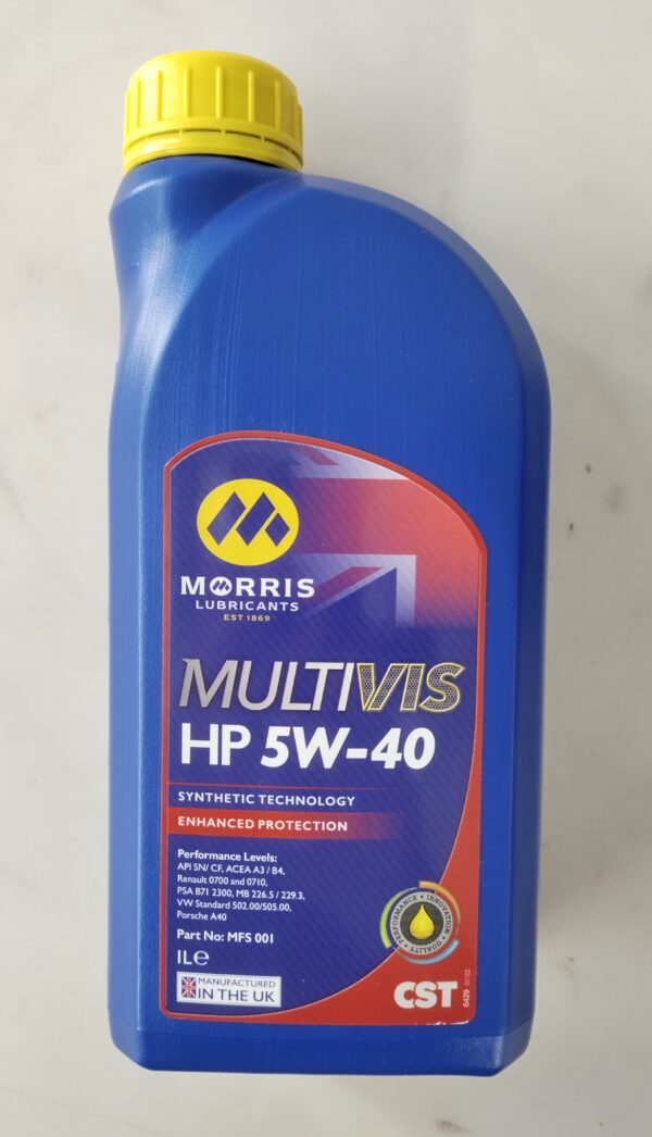 Engine Oil Morris HP 5W-40 (1 litre)