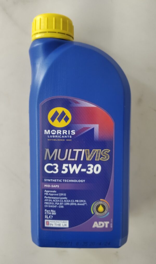 Engine Oil Morris C3 5W-30 (1 Litre)