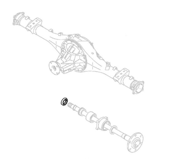 Rear Wheel Bearing Inner Seal