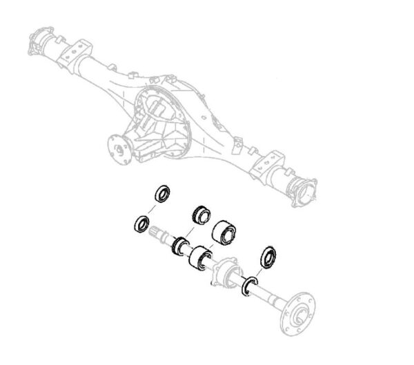 A Rear Wheel Bearing Kit