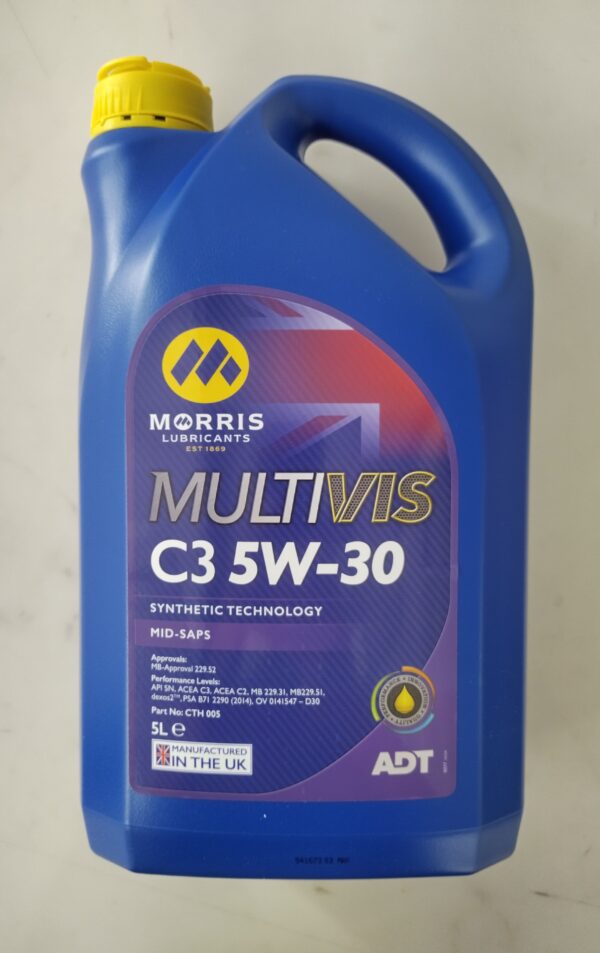 Engine Oil Morris C3 5W-30 (5 Litre)