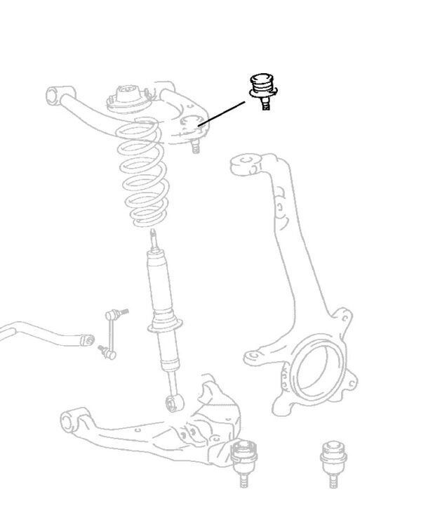 Front Wishbone Upper Ball Joint R/H or L/H