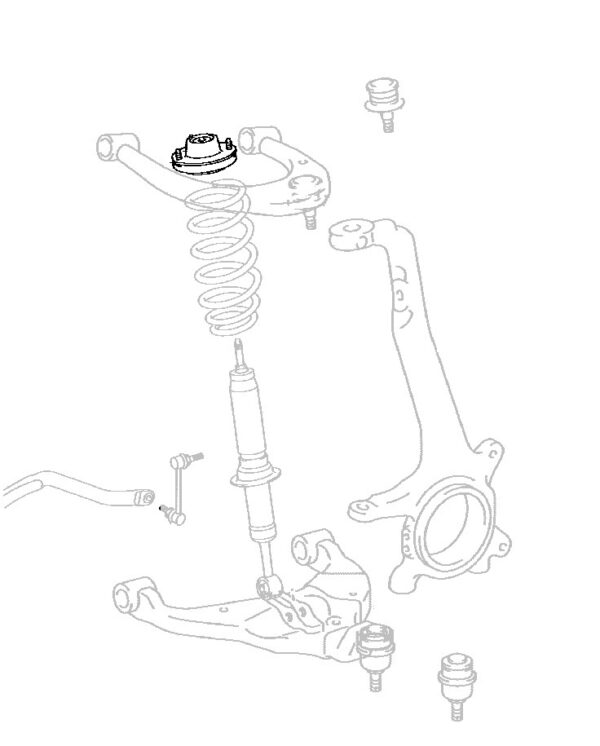 Front Shock Absorber Strut Top Mounting