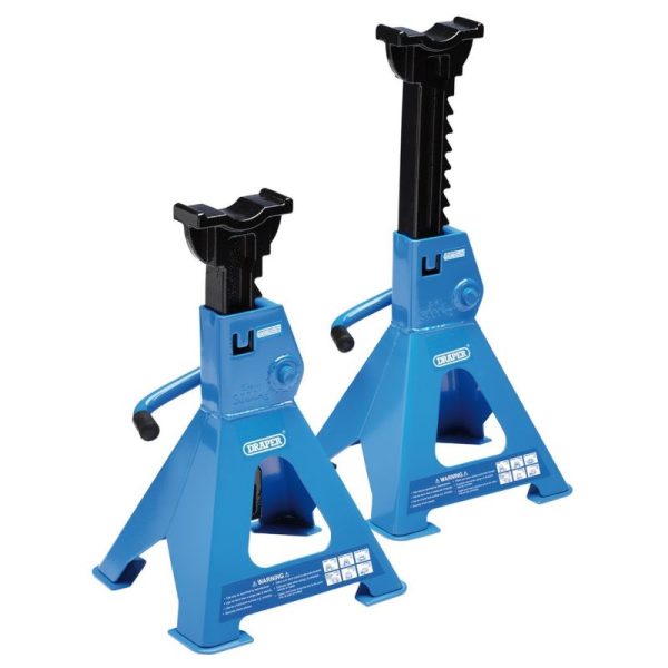 3 Tonne Ratcheting Axle Stands (Pair)